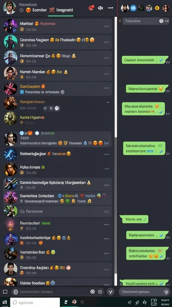 Screenshot menunjukkan karakter utama sedang beraksi.