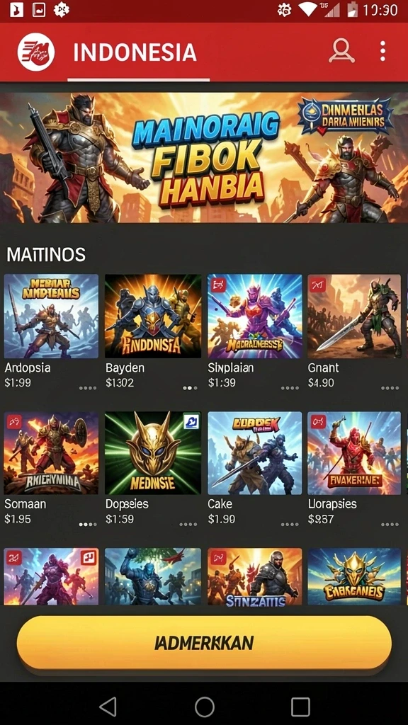 Fitur multiplayer yang memungkinkan pemain bersaing.