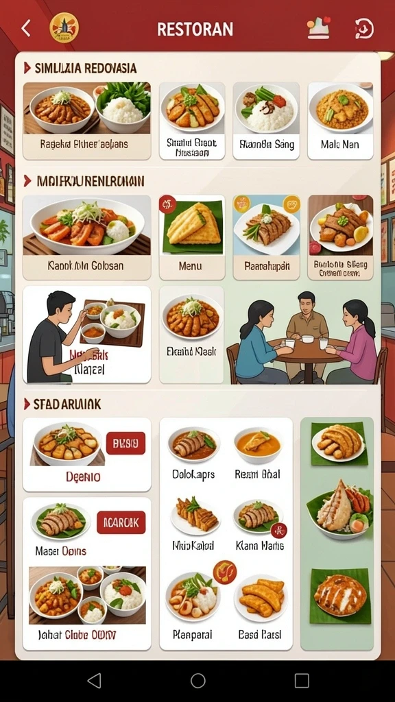 Tampilan awal AN777 yang menarik dan penuh warna.