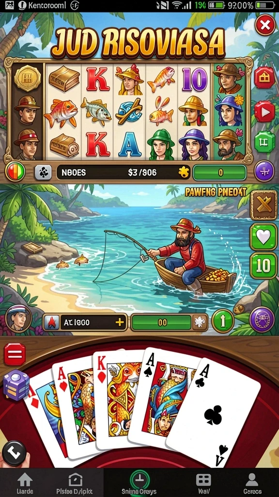 Screenshot menunjukkan gameplay yang seru dan interaktif.