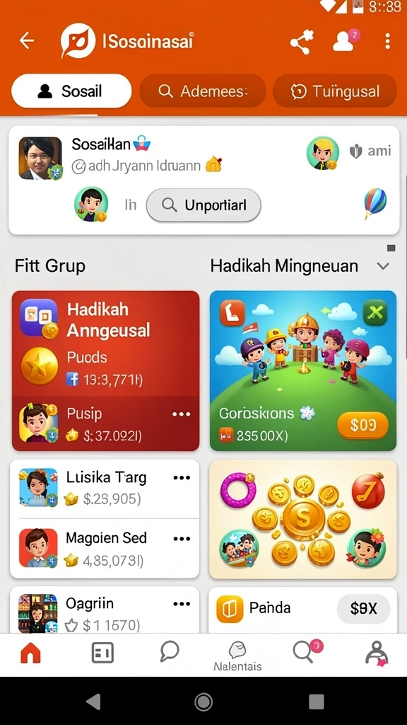 Screenshot menampilkan tampilan grafis yang memukau.