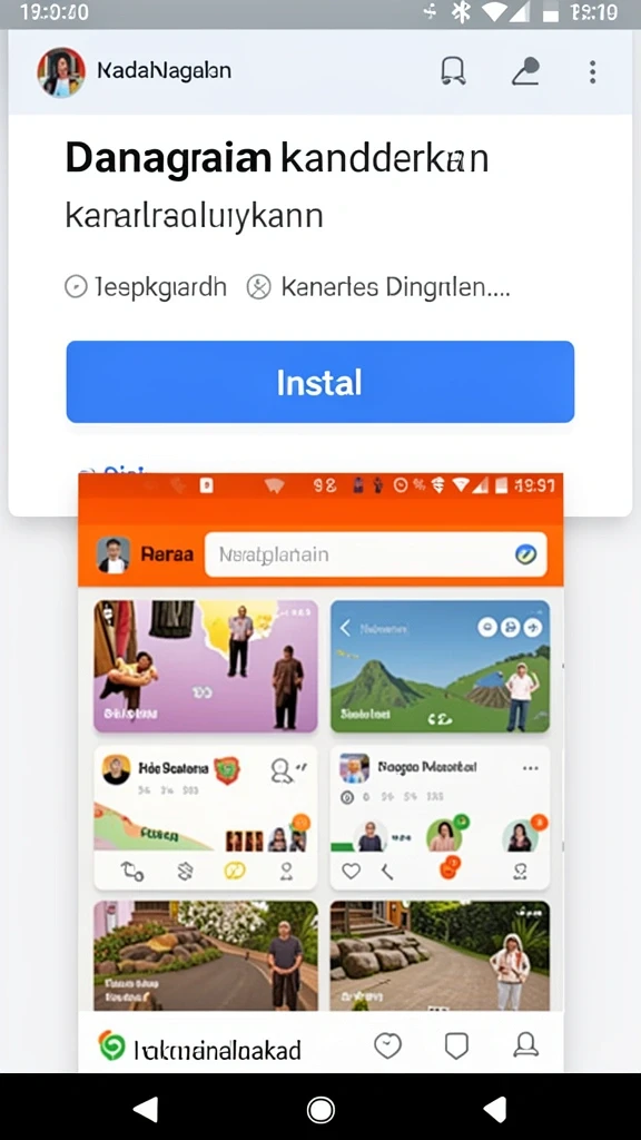Tampilan antarmuka yang menarik dan mudah digunakan.