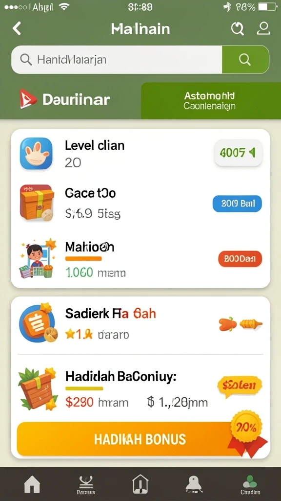 Mode multiplayer yang seru untuk bermain bersama teman.