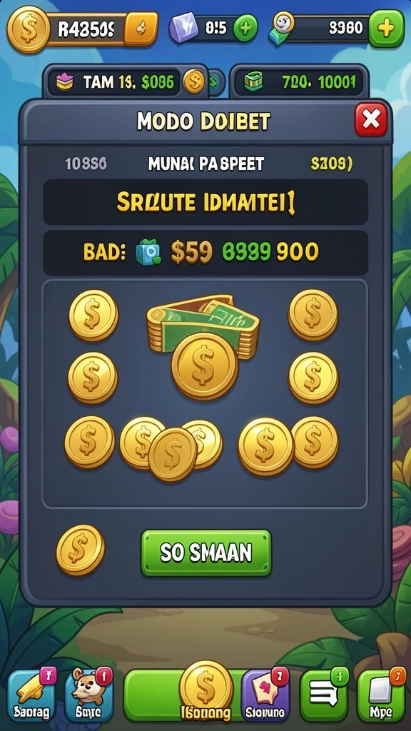 Level-level menantang yang menguji keterampilan.