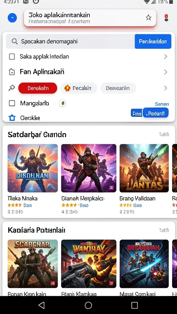 Tampilan antarmuka yang ramah pengguna.