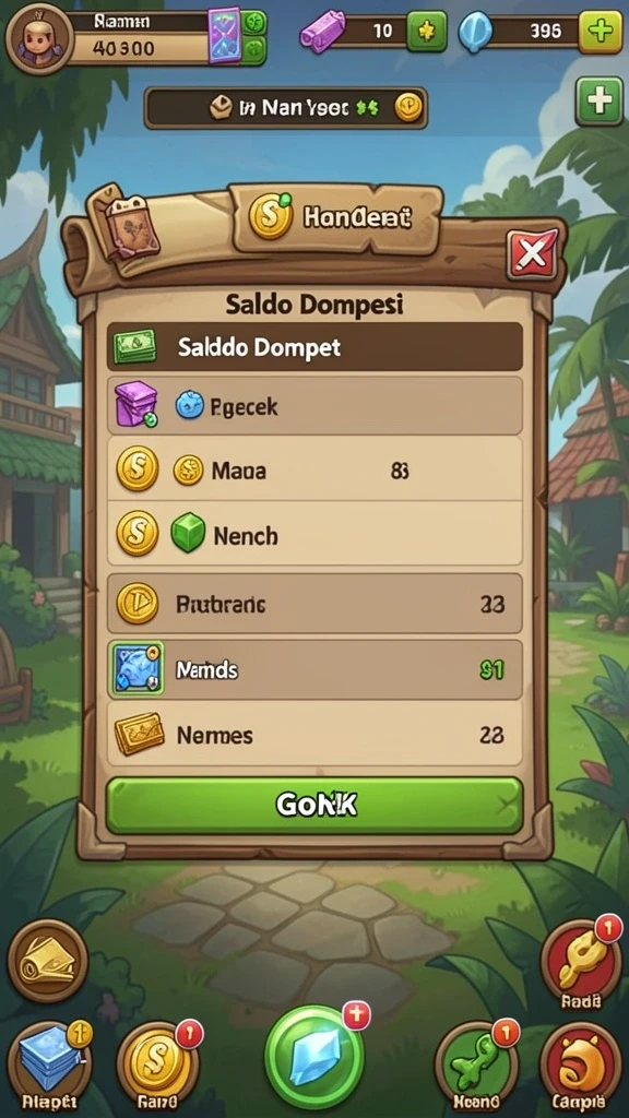 Gameplay seru dengan tantangan setiap level.