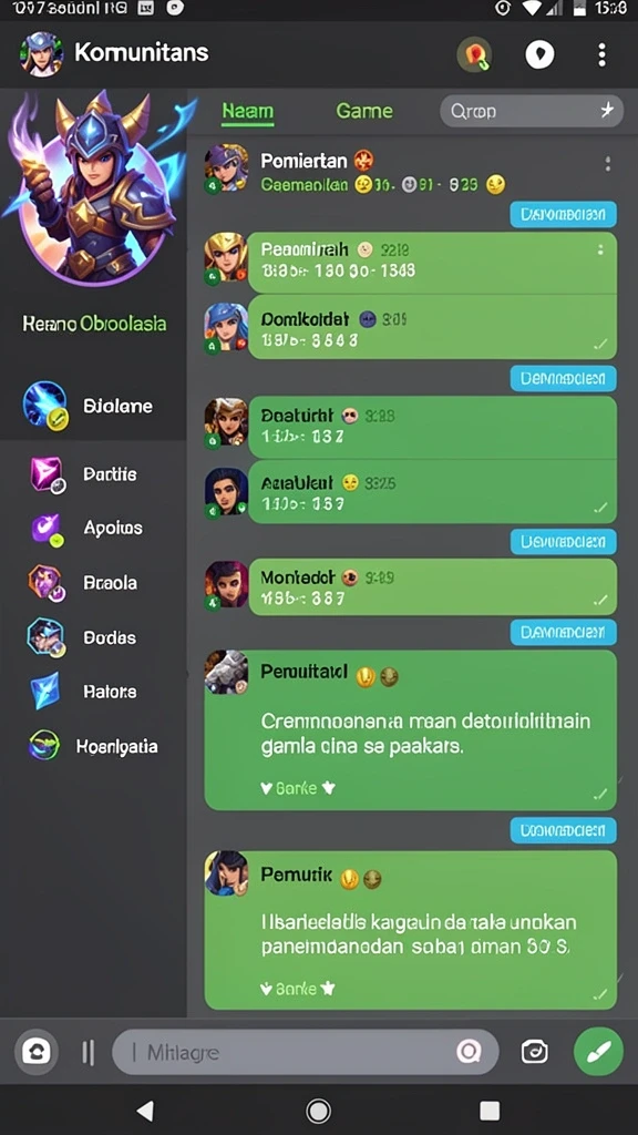 Tampilan antarmuka yang menarik dan mudah dinavigasi.