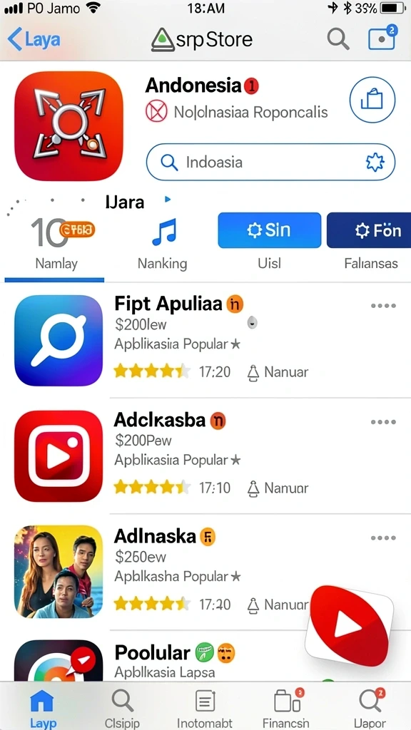 Pemandangan level baru yang memukau.