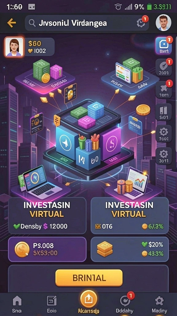 Screenshot memperlihatkan fitur bonus yang menguntungkan di MABAR88.