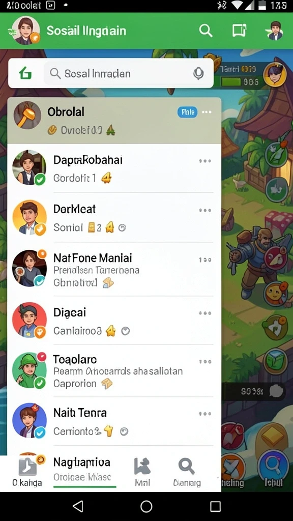 Fitur pancingan yang beragam dan menarik.
