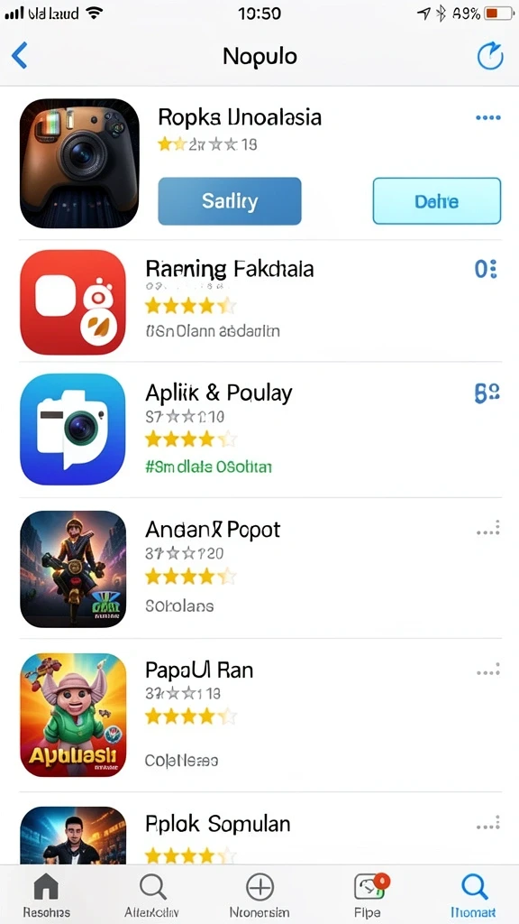 Tangkapan layar memperlihatkan fitur sosial yang memungkinkan interaksi dengan pemain lain.