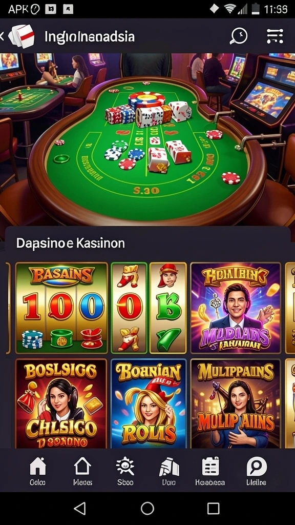 Tampilan permainan slot yang menarik dan colorful.