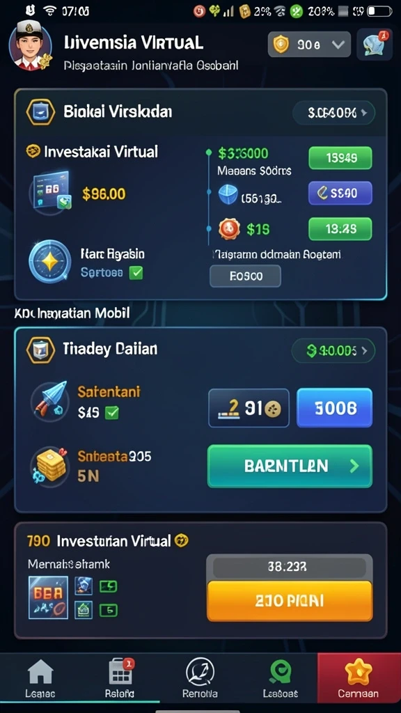 Berbagai mode permainan yang menantang.
