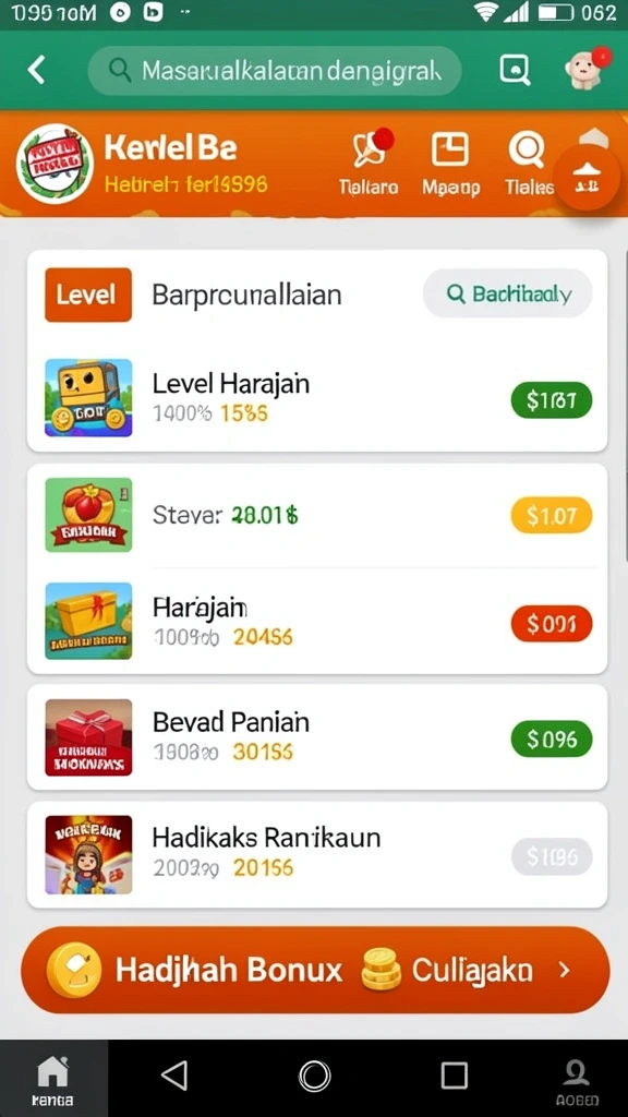 Mode permainan yang beragam dan menarik.
