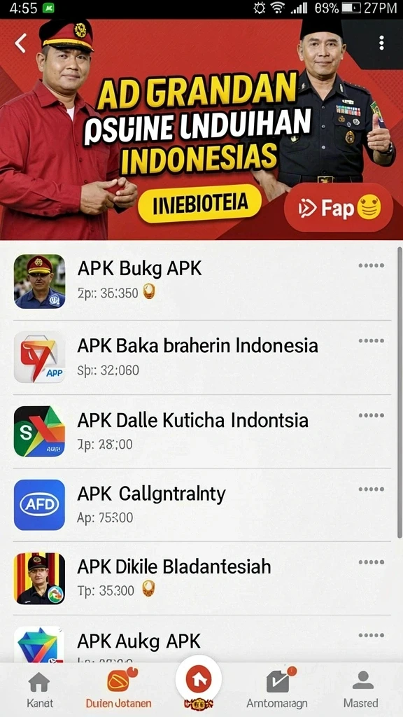 Aktivitas turnamen yang mendebarkan dan mengasyikkan.