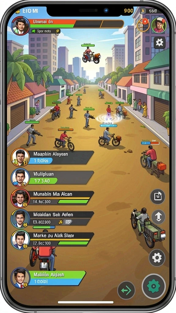 Misi menantang bersama teman-teman.