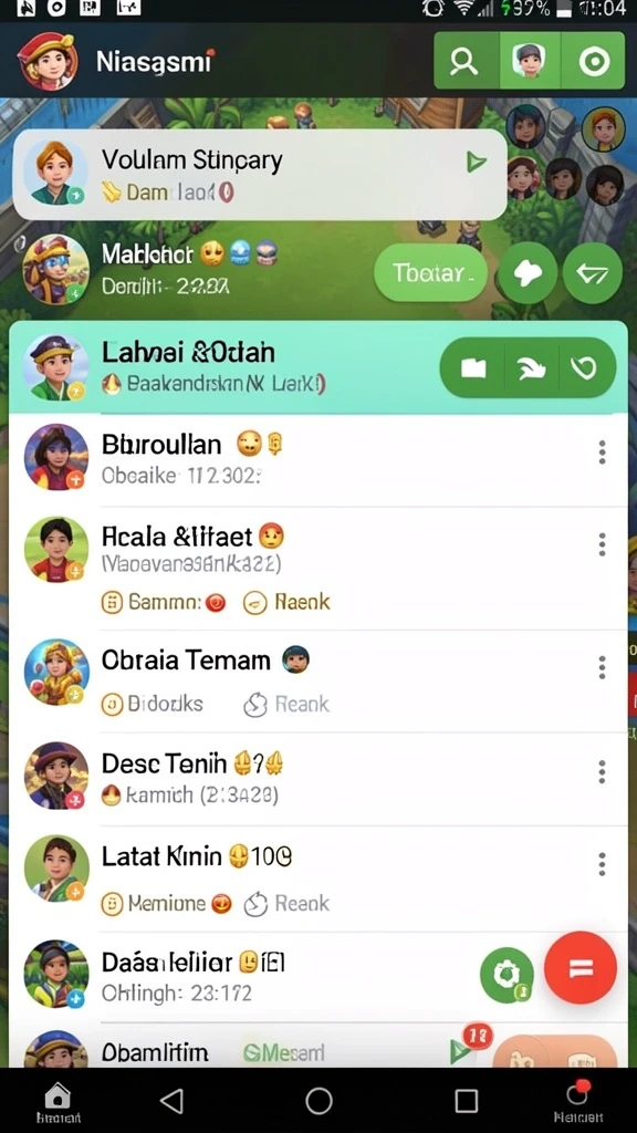 Screenshot dengan tampilan peta dunia yang luas untuk dijelajahi.