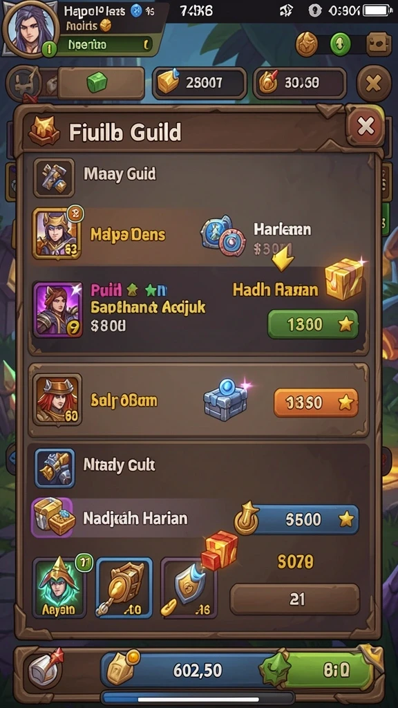 Tampilan grafis yang memukau dan penuh warna.