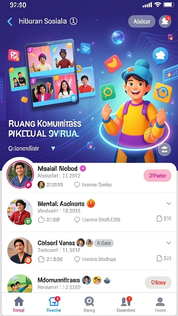 Mode permainan yang seru dan bervariasi.