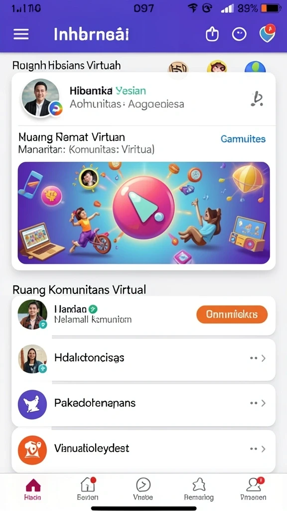 Pengaturan profil pengguna yang mudah