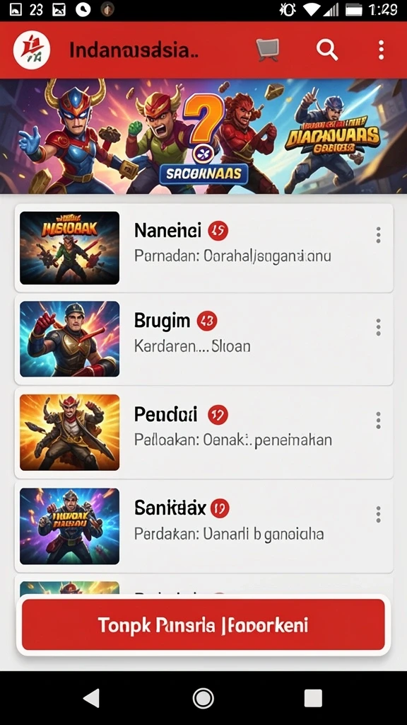 Misi harian yang menantang di TAWONBET.