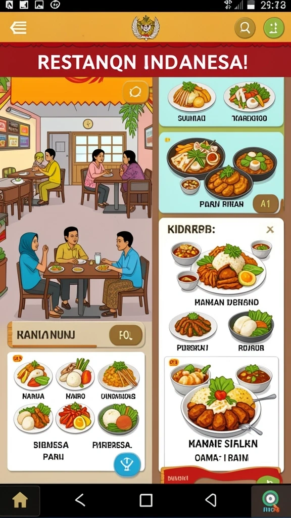 Tampilan antarmuka yang bersih dan mudah dinavigasi.